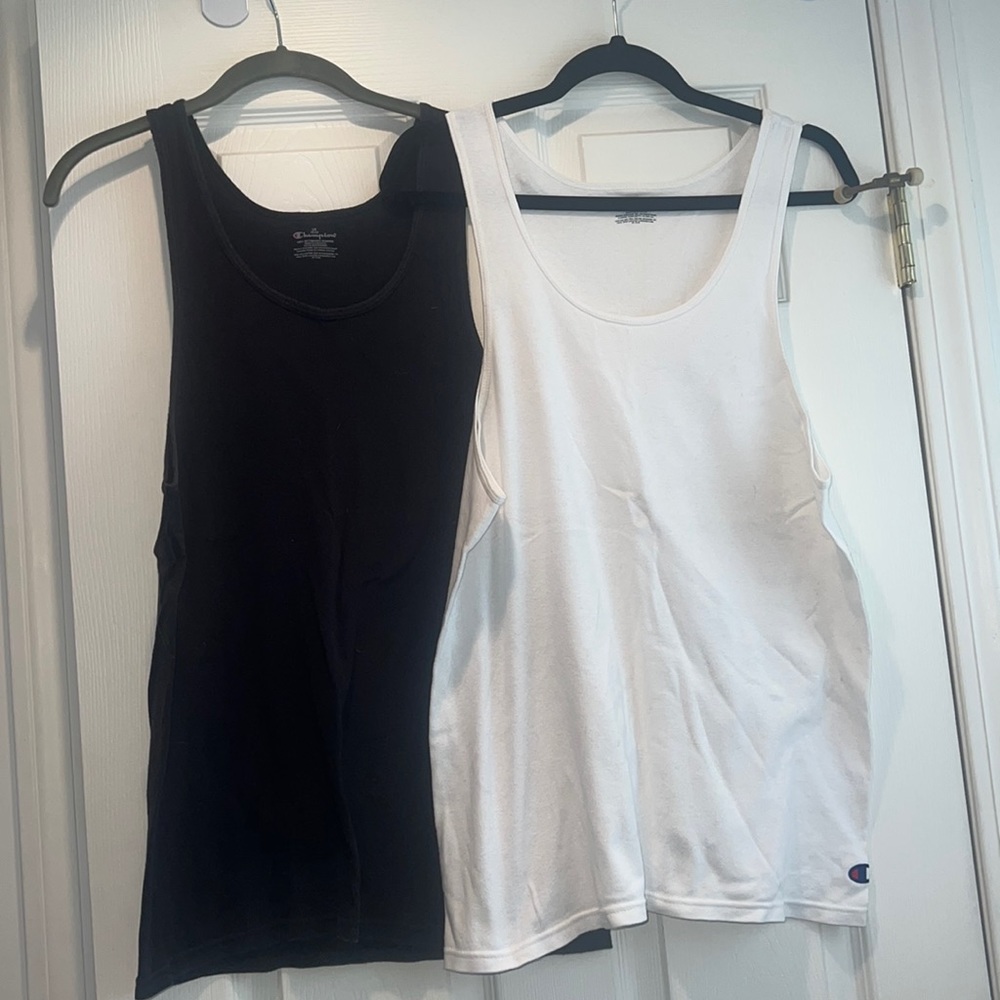 Vintage Champion Muscle Tees (L)